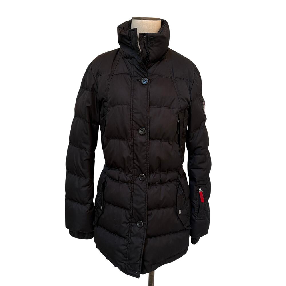 Vintage 80s 90s Bogner Women's Fire+Ice Down 600 Ski Snow Puffer Coat Medium 1